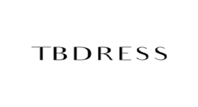 The logo for the company TB Dress.
