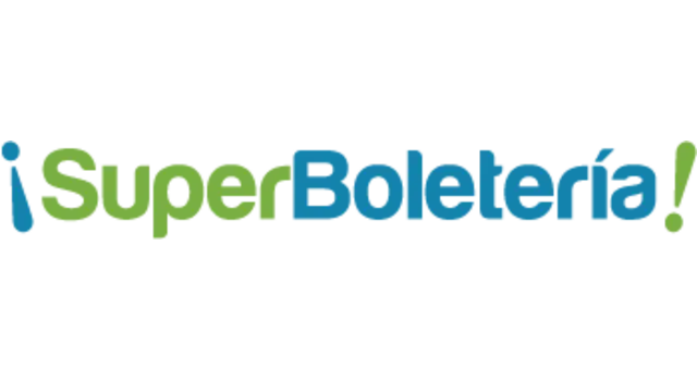 The logo for the company SuperBoletería.