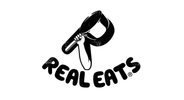 The logo for the company RealEats.
