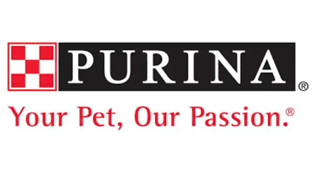 The logo for the company Purina.