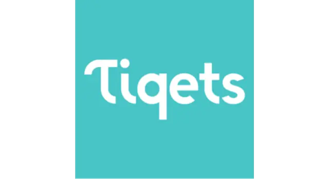 The logo for the company Tiqets.