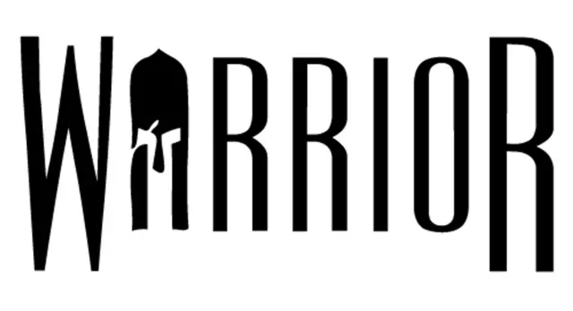 The logo for the company Warrior.