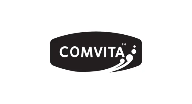 The logo for the company Comvita.