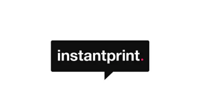 The logo for the company Instant Print.