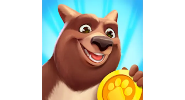 The logo for the company Animal Kingdom: Coin Raid.
