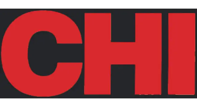 The logo for the company CHI.