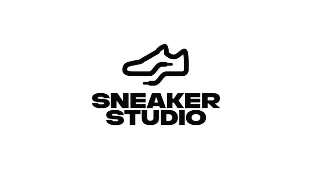 The logo for the company SneakerStudio.