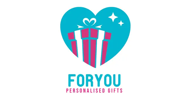 The logo for the company For You Personalised Gifts.