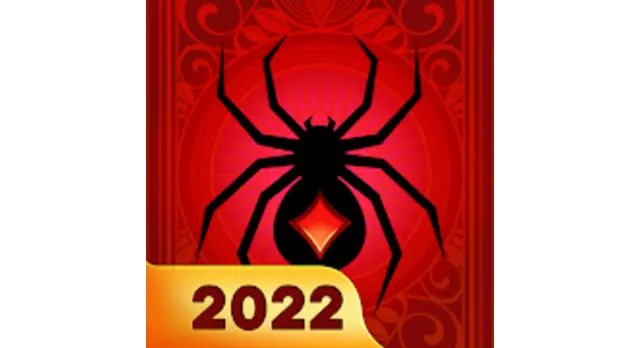 The logo for the company Spider Solitaire Deluxe® 2.