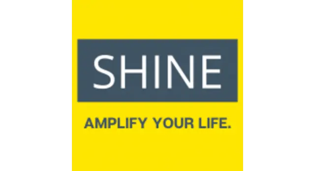 The logo for the company Shine Health.