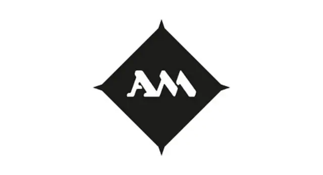 The logo for the company Andrew Martin.