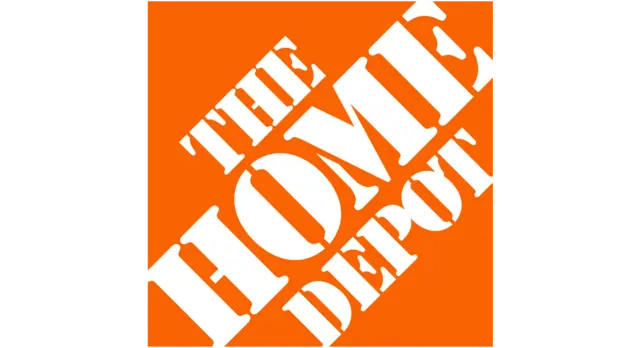 The logo for the company The Home Depot.