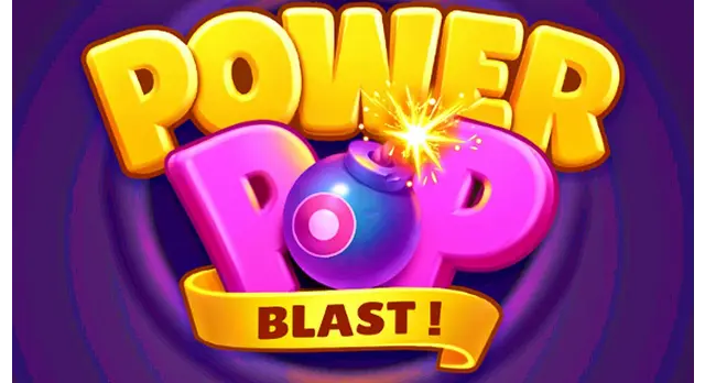 The logo for the company Power Pop Blast.