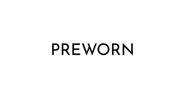 The logo for the company Preworn.
