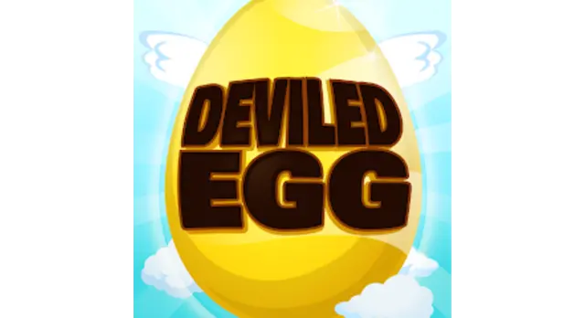 The logo for the company Deviled Egg.