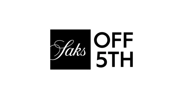 The logo for the company Saks off 5th.
