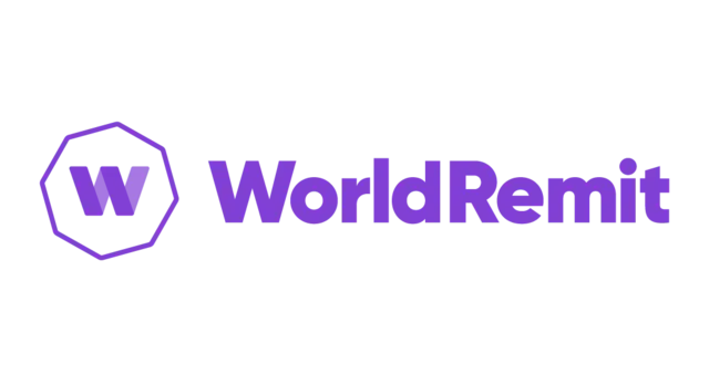 The logo for the company WorldRemit.