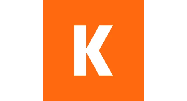 The logo for the company Kayak.