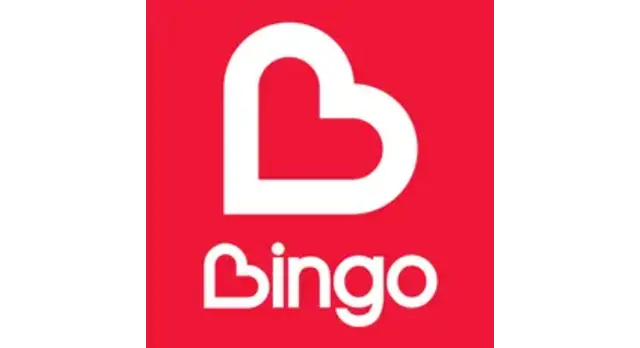 The logo for the company Heart Bingo Play Slots & Games.