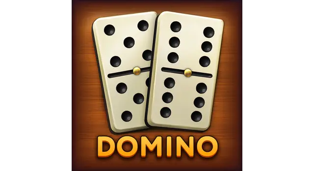 The logo for the company Domino: Dominos Online Game.