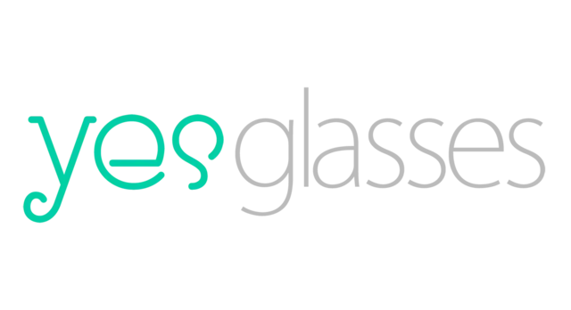 The logo for the company Yesglasses.
