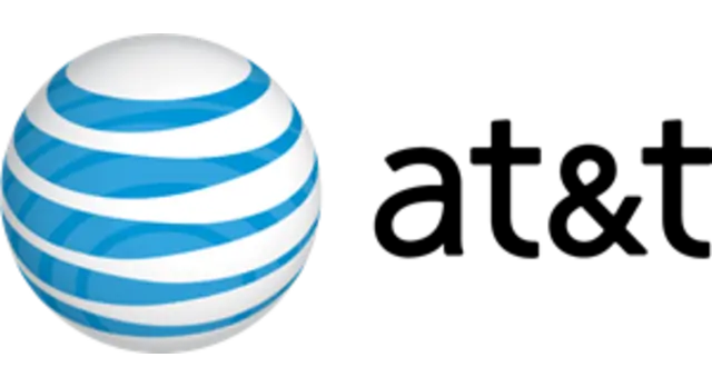The logo for the company AT&T.