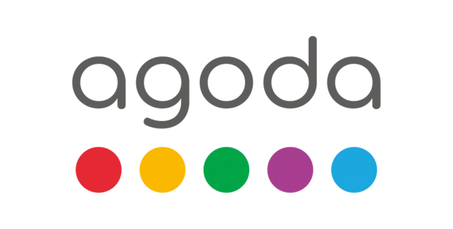 The logo for the company Agoda.