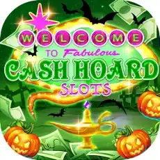 The logo for the company Cash Hoard Slots.