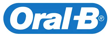 The logo for the company Oral B.