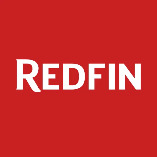 The logo for the company Redfin Homes for Sale & Rent.