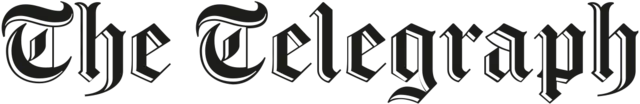 The logo for the company The Telegraph Puzzles.