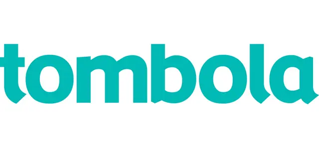The logo for the company tombola.