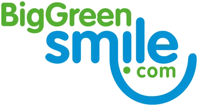 The logo for the company Big Green Smile.