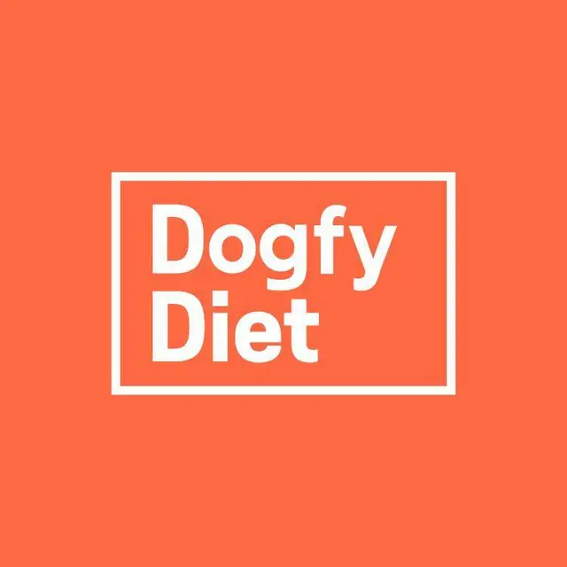 The logo for the company Dogfy Diet.