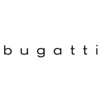 The logo for the company Bugatti.