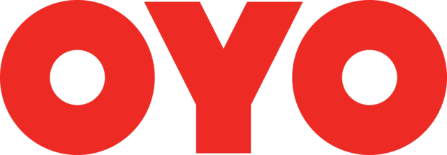 The logo for the company OYO Rooms.