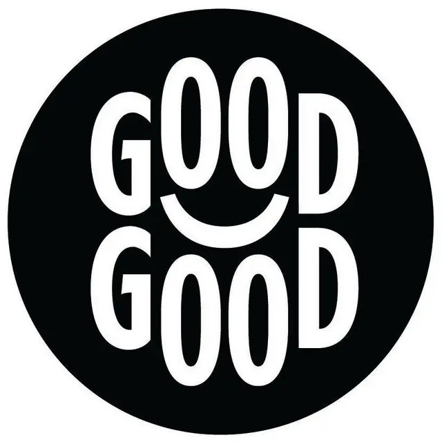 The logo for the company Good Good.