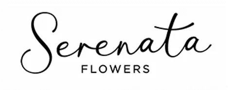 The logo for the company Serenata Flowers.