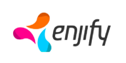The logo for the company Enjify.