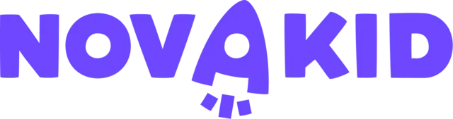 The logo for the company Novakid.