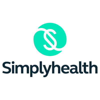 The logo for the company Simplyhealth.