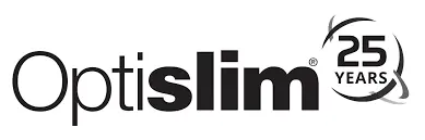 The logo for the company Optislim.
