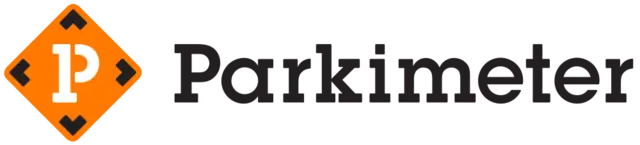 The logo for the company Parkimeter.