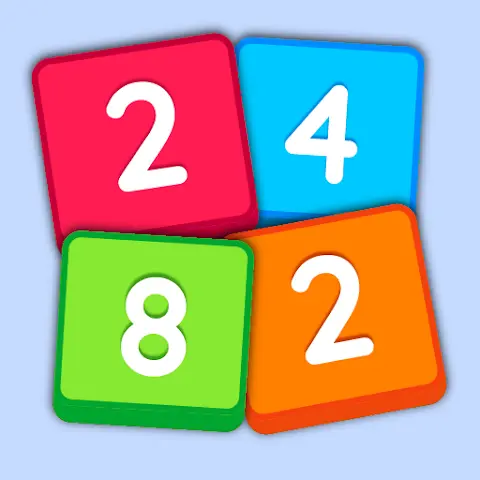 The logo for the company 2248: Number Puzzle 2048.