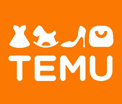 The logo for the company Temu.