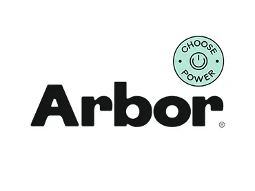 The logo for the company Arbor.