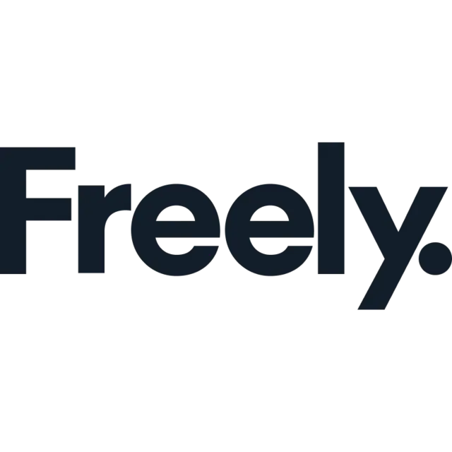 The logo for the company Freely..