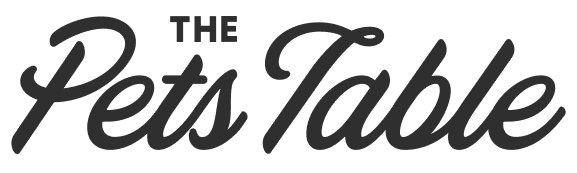 The logo for the company The Pets Table.