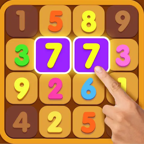 The logo for the company Number Match: Ten Crush Puzzle.