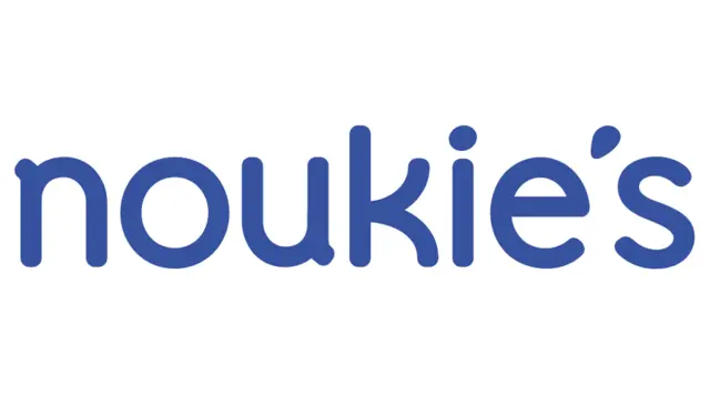 The logo for the company Noukie's.
